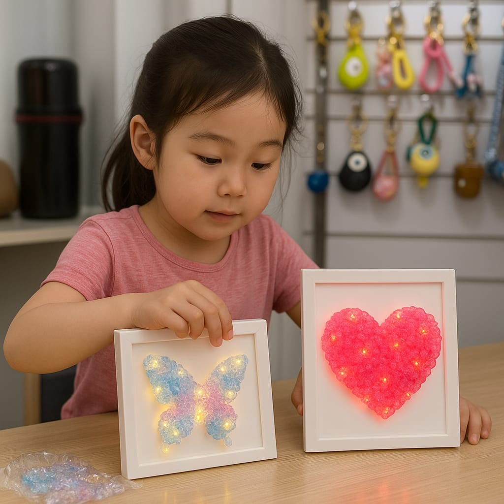 Moon Crystal Night Light - A Dreamy Handmade Gift
