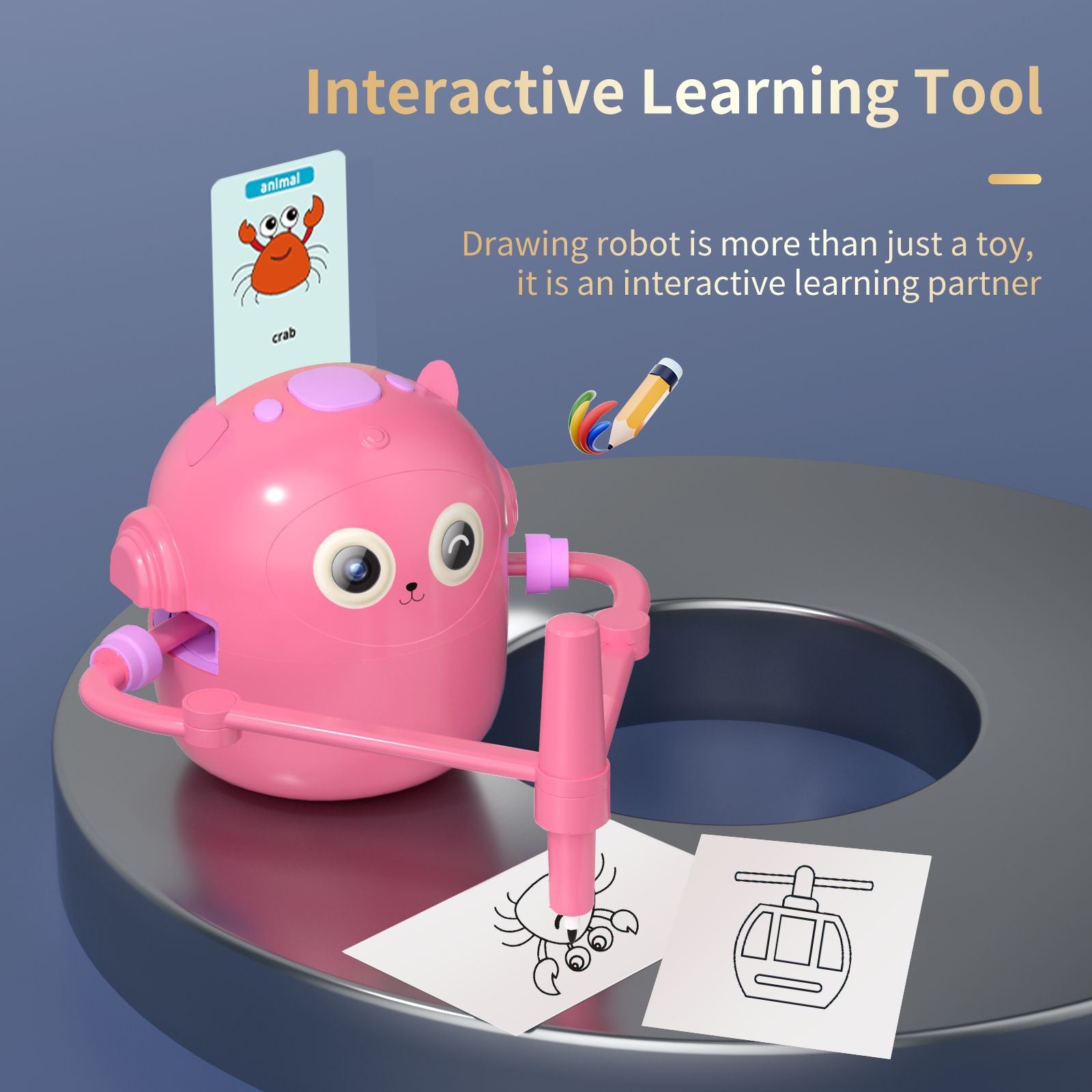 "Quincy Drawing Robot: The Interactive AI Tutor for Creative Development"