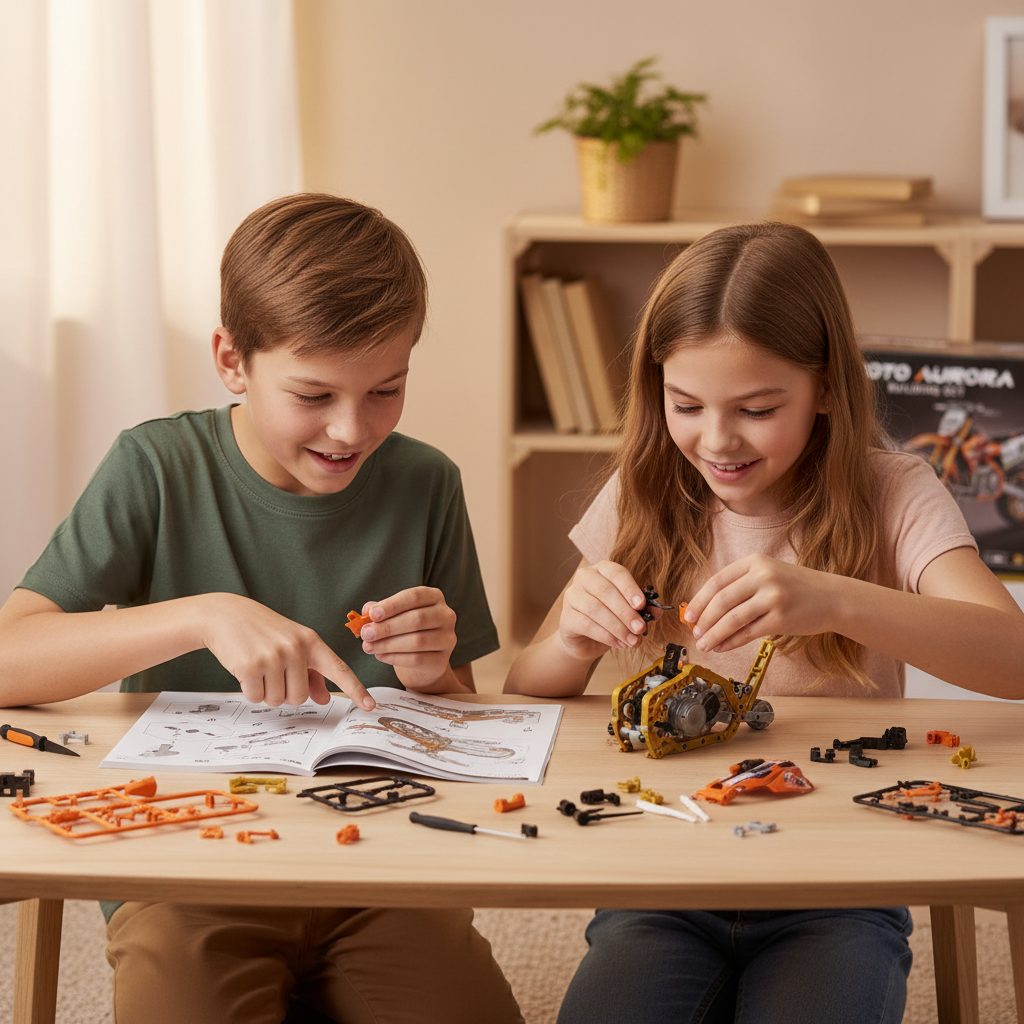 Moto Aurora #263 - Dirt Bike Model Kit