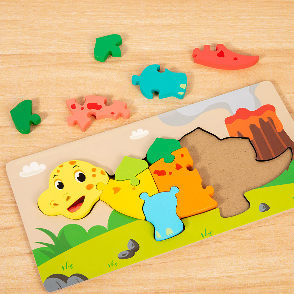 Montessori-style peg puzzles (bundle - pack of 4 mixed)